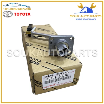89491-50030 SENSOR DE NIVEL DE ACEITE DEL MOTOR GENUINO TOYOTA LEXUS GS300 LS430 GS430 CORONA Foto 1 de 4