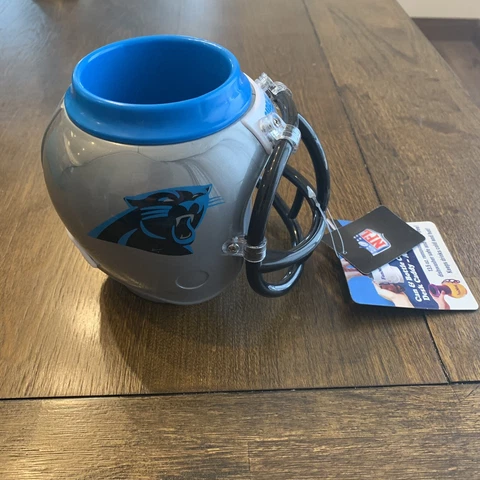 Fan mug football helmet Carolina Panthers mug Cover