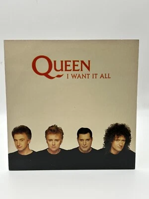 Queen I Want It All Uk 1989 Original 7” Mint Unplayed W/ Promo Sticker - Image 1 of 4