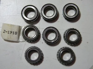 Tapered Roller Bearing #Z-1918- 25.4x50.29x14.22- New Pack of 8 - Picture 1 of 2
