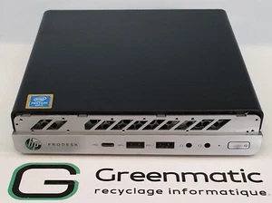 PC HP Prodesk mini 600 G3 pentium G4560T 2,90GHz 8go 500gb HDD - Imagen 1 de 8