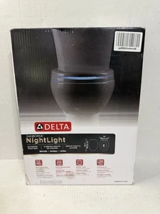 Asiento de inodoro alargado Delta Sanborne Nightlight caja abierta - Imagen 1 de 6
