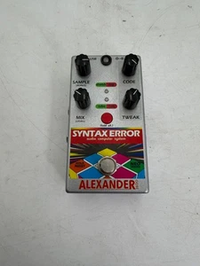 Sistema de audio pedales efecto guitarra Alexander Syntax Error Series - Imagen 1 de 6