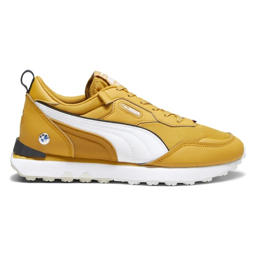 Scarpe casual sneakers uomo PUMA Bmw Mms Rider Fv stringate gialle 30777902