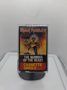 Iron Maiden The Number of the Beast Cassette Single 1982 EMI TC-IM 3 UK Import - Picture 1 of 6