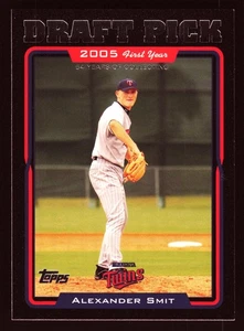 Alexander Smit Minnesota Twins 2005 Topps negro #679 SN/54 - Imagen 1 de 2