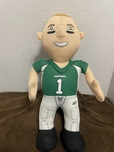 RIDERGEAR 15” Plush Player Wearing Jersey #1 Saskatchewan Roughriders - Picture 1 of 3