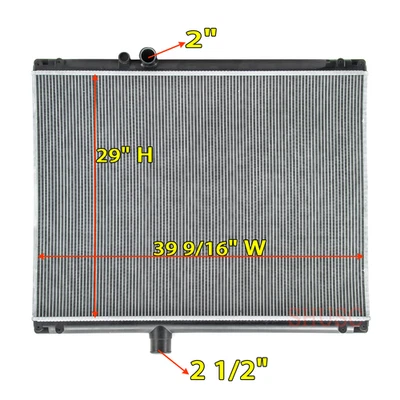 卡车散热器适用于 1992 - 2004 年 Mack CH 型号 1S003269/10S03270 1003269 1003270 — 第 1/4 张图片