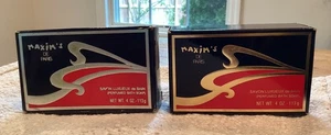 2 Vintage NOS In Box MAXIN’s De Paris Soap 4 OZ. EACH - Picture 1 of 5