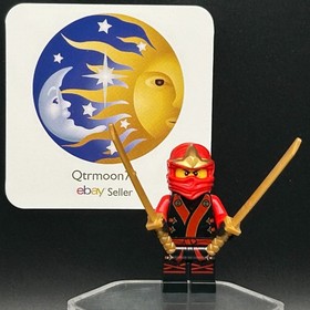 LEGO BRAND Kai The Final Battle njo071 NINJAGO MINIFIGURE with Katanas 70500