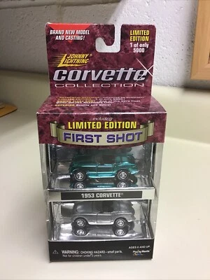 Johnny Lightning Corvette коллекции первый выстрел 1953 Corvette новый в коробке - Изображение 1 из 4