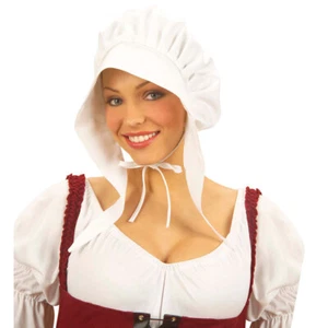 Mittelalter Haube Viktorianische Mütze Damen Nachtkappe Bäuerin Dienstmädchen - Bild 1 von 1