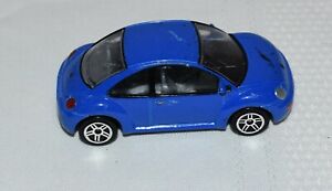 Real Toy Blue VW New Beetle, Made in China
