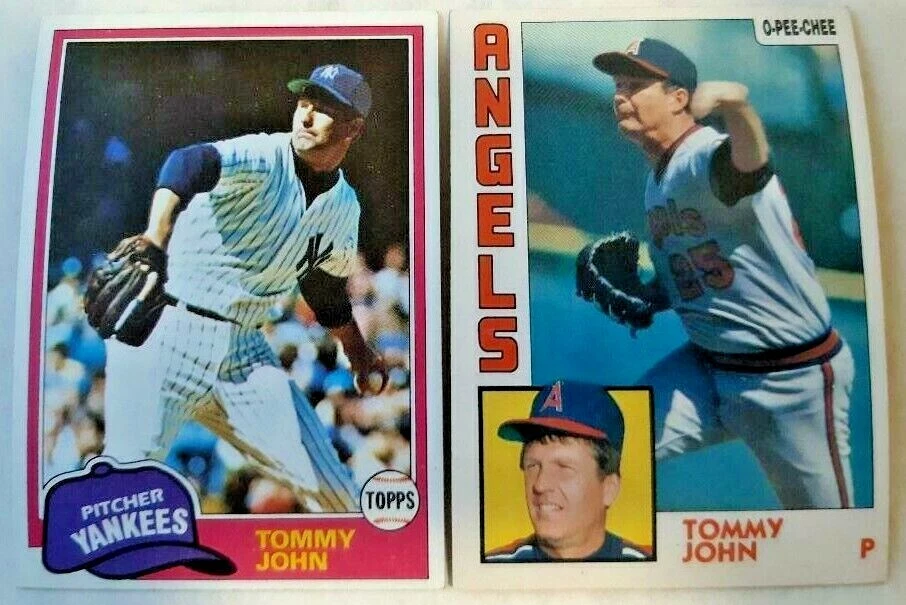 Tommy John Base / Insertar Singles - Tú eliges - Topps, Fleer Donruss, etc. Foto 1 de 1