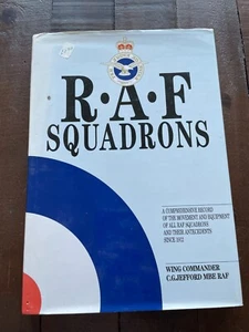 R.A.F Squadrons A Comprehensive Record HB Wing Commander C G Jefford - Imagen 1 de 17