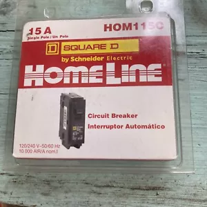 Square D HOM115C 15 A Leistungsschalter, einpolig - Bild 1 von 6