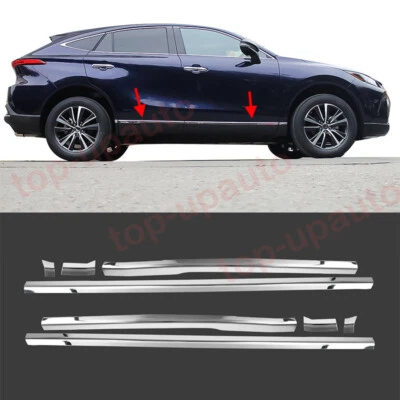 For Toyota Venza 2021-2022 Stainless Side Door Body Guard Molding Cover 8PCS - Image 1 of 4