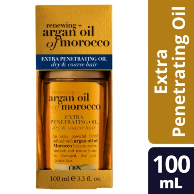 OGX Renewing + Argan Oil of Morocco Extra Penetrating Oil 100mL Dry Coarse Hair - Image 1 of 3