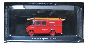 DIE CAST " LF 8 OPEL 1,9 T " VIGILI DEL FUOCO FIRE TRUCK SCALA 1/72 - Picture 1 of 1