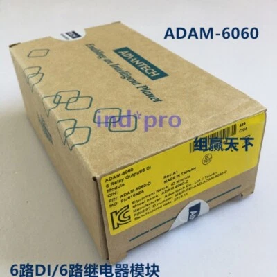 6 Relay Output 6 DI Module ADVANTECH ADAM-6060 Brand New - Image 1 of 2