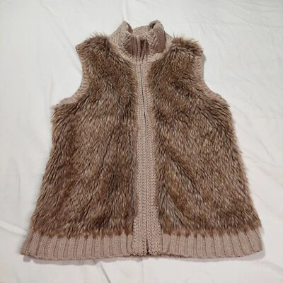 Chaleco suéter de piel sintética para mujer Fenn Wright Manson talla grande VER FOTOS Foto 1 de 4