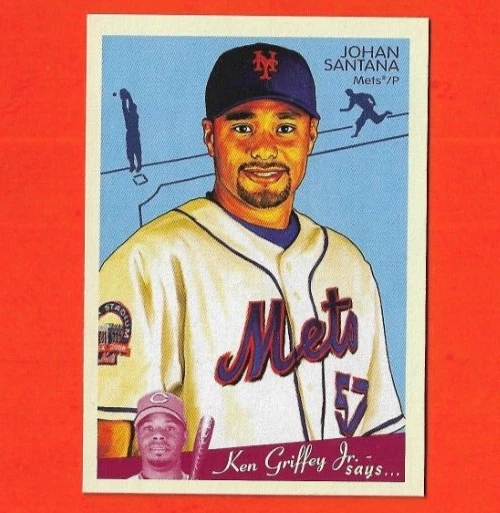 2008 (TWINS) Upper Deck Goudey #112 Johan Santana - Image 1 of 1