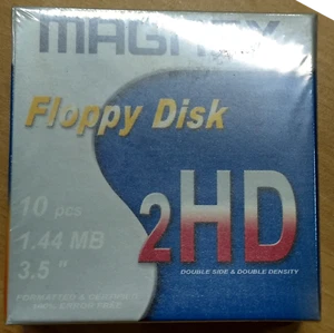 FLOPPY DISK MAGNEX 1,44MB NUOVI FORMATTATI - Photo 1/2