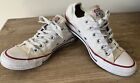 Converse Shoes Women Size 7.5 Chuck Taylor All Star White Canvas Low Top W7652