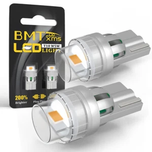 2X 194 2825 for Jeep Grand Cherokee 1993-2022 LED Front Side Marker Light Bulbs - Picture 1 of 8