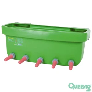 Kälbertränkewanne Multi Feeder mit Sauger und Ventilen Viehtränke zu Kälberiglu - Bild 1 von 8
