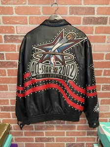 RARE 2002 Jeff Hamilton NBA All Star Philadelphia Varsity Jacket Size XXL SIGNED - Bild 1 von 21