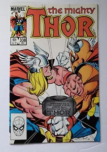 The Mighty Thor 338 December 1983 Walter Simonson Beta Ray Bill 2nd App & Origin - Bild 1 von 15