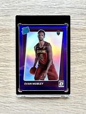 2021-22 Panini Donruss Optic Evan Mobley RC Purple Prizm Rated Rookie, NBA Cavs