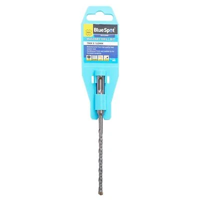 BlueSpot 7mmx160mm SDS Masonry Drill Bit for Brick Concrete Stone Carbide Tip