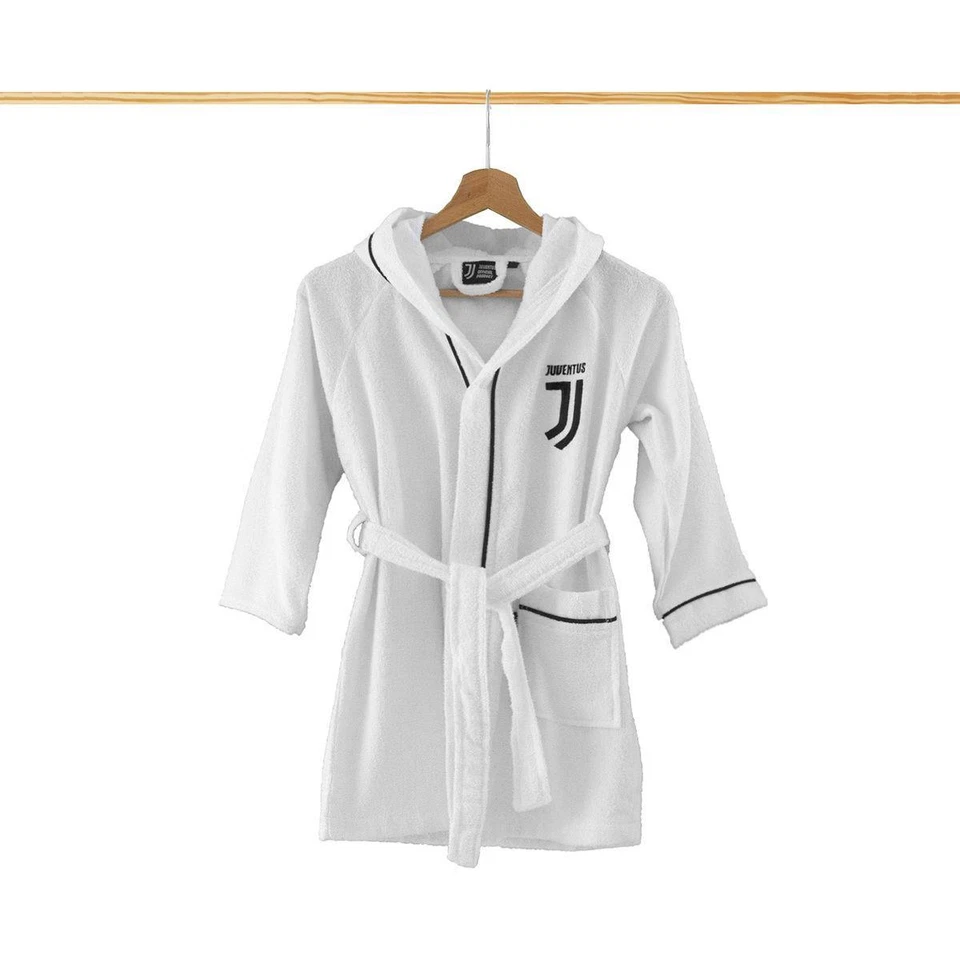 Accappatoio in Microspugna FC Juventus per Bambino 6 anni Hermet