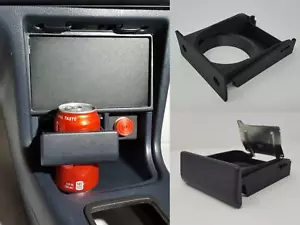 Ash Tray Cup Holder 1990-1993 Acura Integra DA ashtray cupholder cups trim 91 92 - Picture 1 of 10