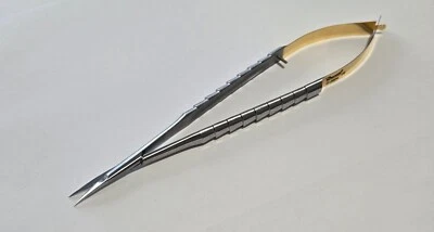 5 Piezas ALEMÁN Castroviejo Micro Tijeras CVD Quirúrgico Dental Instrumentos Oculares 18cm Foto 1 de 4