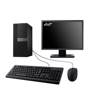 PC Dell Optiplex 7050 MT Bildschirm 22 " Intel I7-6700 RAM 16Go SSD 960Go W11 - Bild 1 von 6