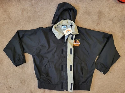 Chaqueta cortavientos Fahrenheit cremallera completa Longhorn Casino Hotel Vegas grande de colección Foto 1 de 4