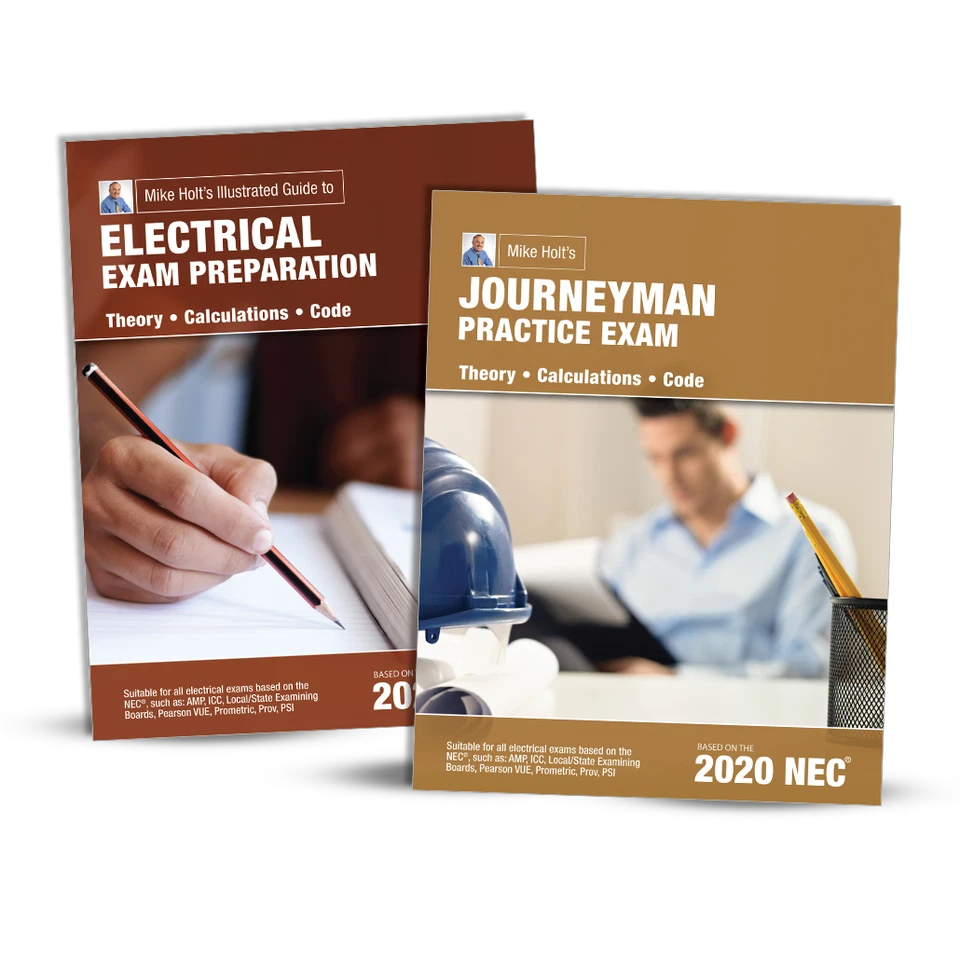 Mike Holt 2020 Electrician Exam Preparation Book & Journeyman Practice Exam - Image 1 of 1