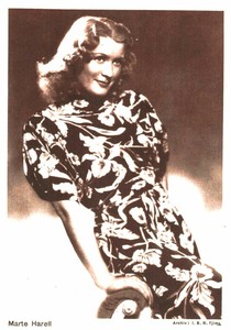 Marte Harell   *  Original Postkarte Postcard * 409 d