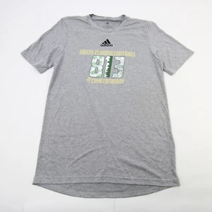 South Florida Bulls adidas Aeroready Short Sleeve Shirt Men's Gray New - Picture 1 of 7