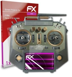 atFoliX Verre film protecteur pour FrSky Horus X10 Express 9H Hybride-Verre - Photo 1/5