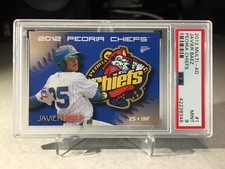 2012 Multi-Ad Peoria Chiefs Javier Baez #1 - PSA 9 - POP 5 (none graded higher)