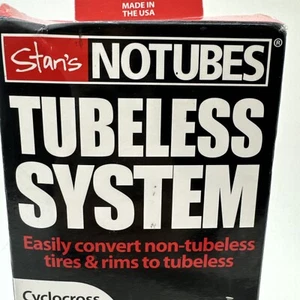 Stans Notubes Tubless System Cyclocross Tubeless Kit 700c 17-21 mm Presta A49 - Picture 1 of 16
