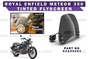 Royal Enfield ""Tinted Fly Screen"" Meteor 350 - Imagen 1 de 10