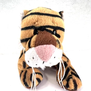 GANZ WEBKINZ Bengal Tiger Beanbag Plush Stuffed Animal HM166 Striped Toy NO CODE - Picture 1 of 9