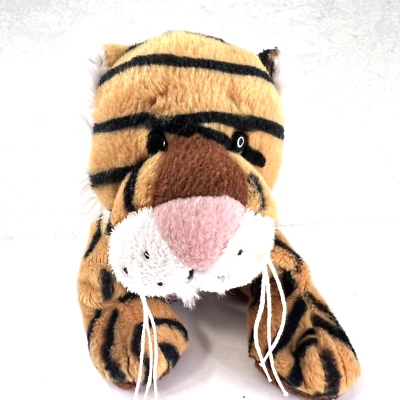 GANZ WEBKINZ Bengal Tiger Beanbag Plush Stuffed Animal HM166 Striped Toy NO CODE - Image 1 of 4