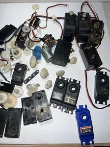 Futaba Servo Parts Lot Traxxas Hitec Airtronics Servo Gear Parts Lot - Picture 1 of 7