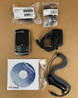 ATT BLACKBERRY CURVE 8900 with accessory cords/chargers and retail box UNTESTED